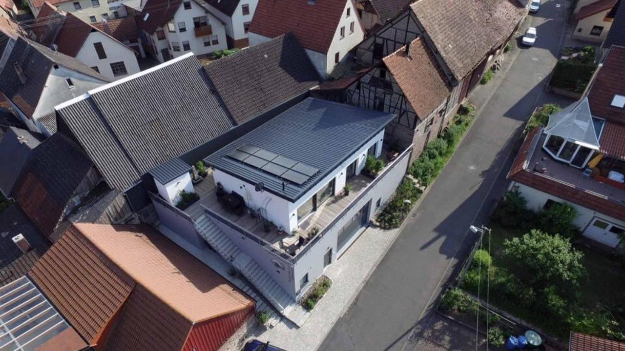 Apartamento Penthouse Tauberblick Tauberbischofsheim Exterior foto