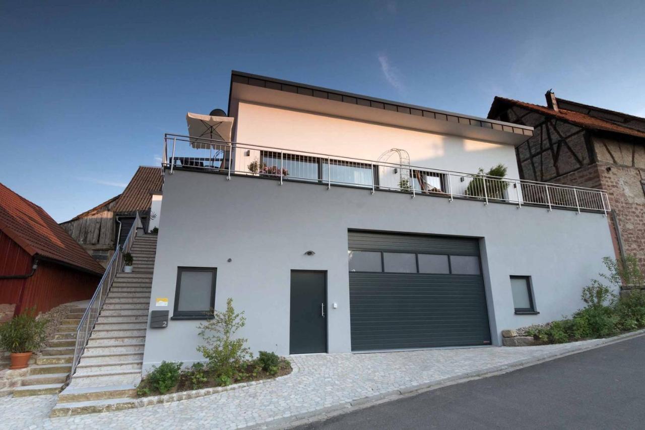 Apartamento Penthouse Tauberblick Tauberbischofsheim Exterior foto