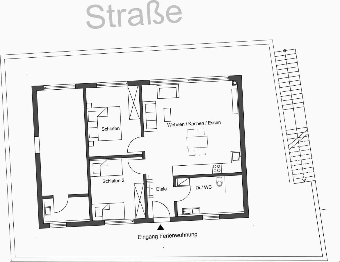 Apartamento Penthouse Tauberblick Tauberbischofsheim Exterior foto