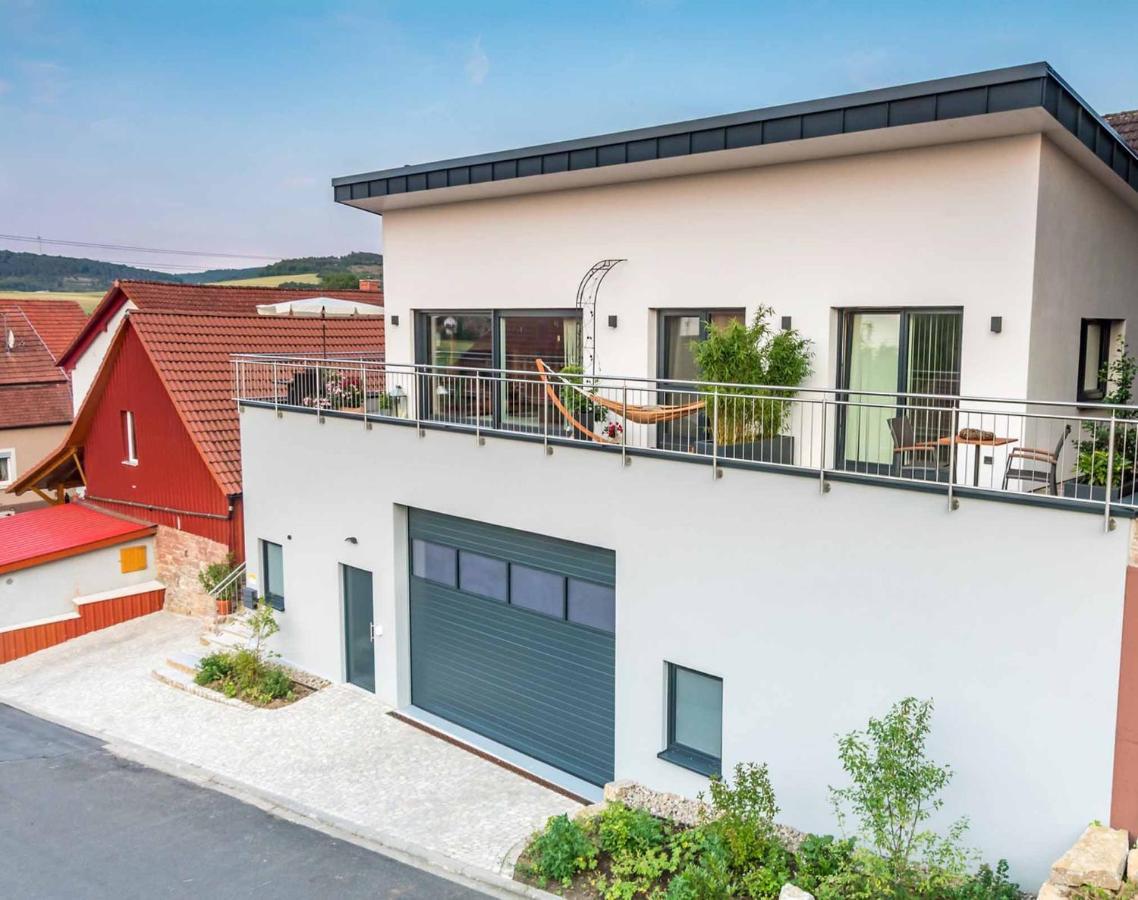 Apartamento Penthouse Tauberblick Tauberbischofsheim Exterior foto